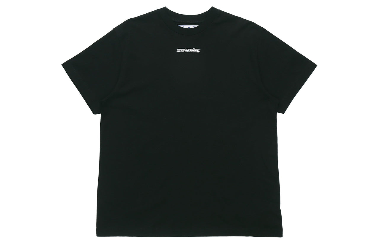 Off-White Back Arrow Large Short Sleeve Black OMAA038G20JER0041025
