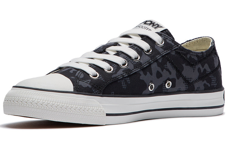 (WMNS) PONY Low-Top Canvas Shoes Black 01W1SH15BK