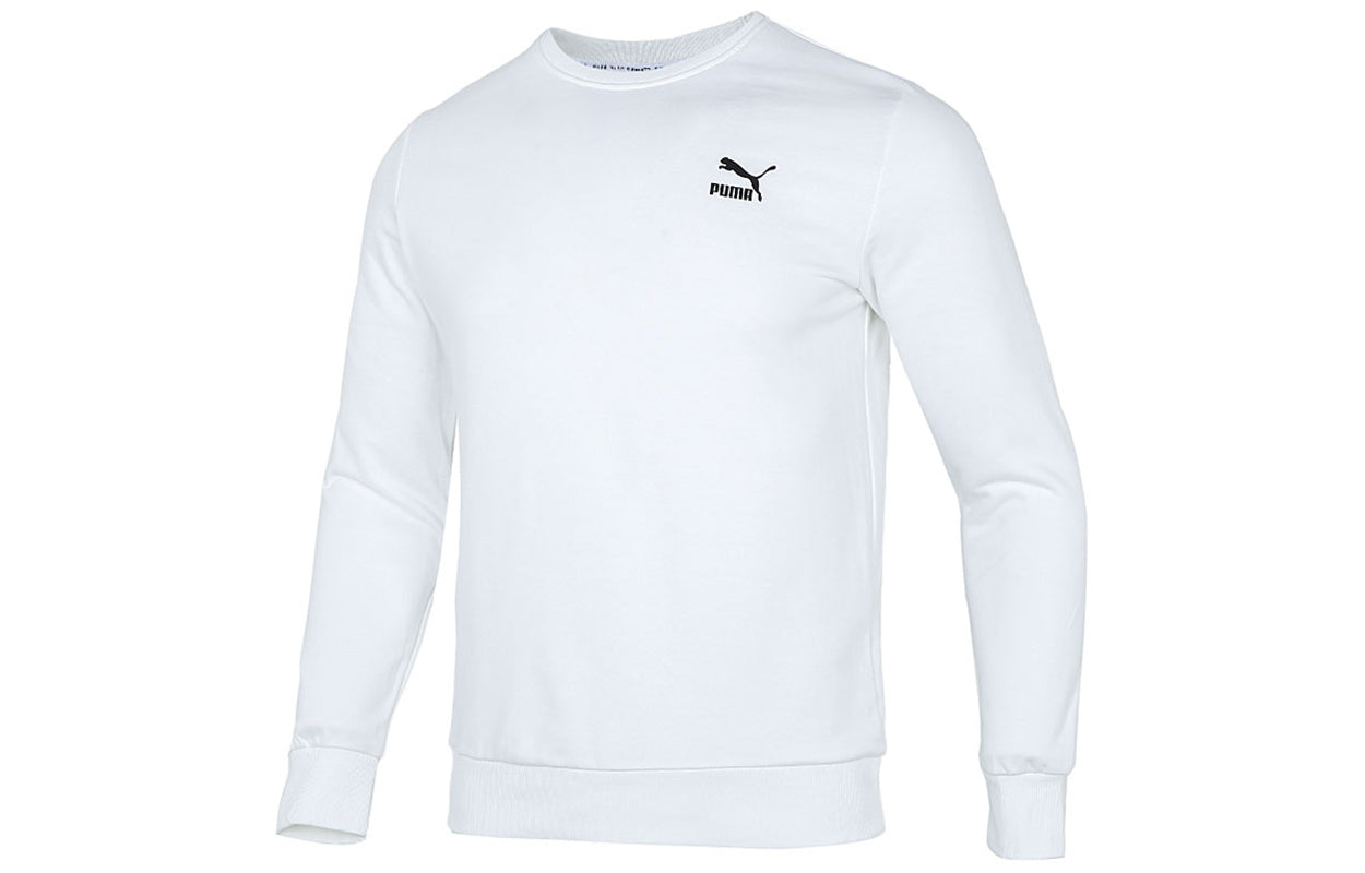 PUMA Classics Graphic Long Sleeve T-Shirt 'White' 533144-02
