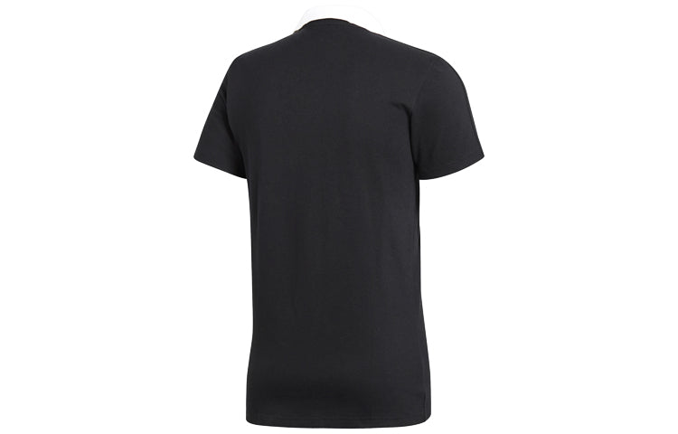 adidas Logo Short Sleeve Polo Shirt Black BQ6565