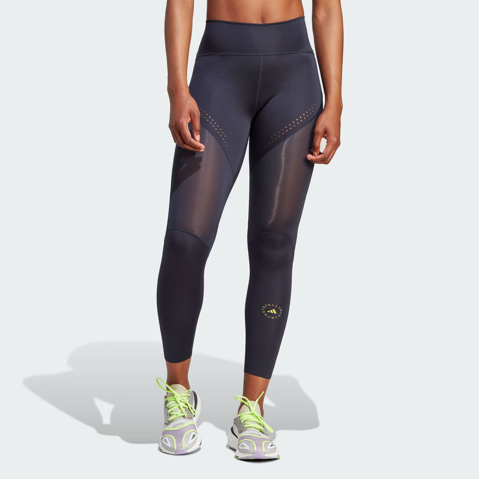 (WMNS) adidas x Stella Mccartney Logo-print High-waisted Leggings 'Farfetch' IB6799