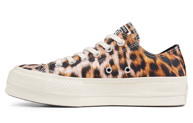 (WMNS) Converse Chuck Taylor All Star Wild Lift Low 'Leopard' 564676C