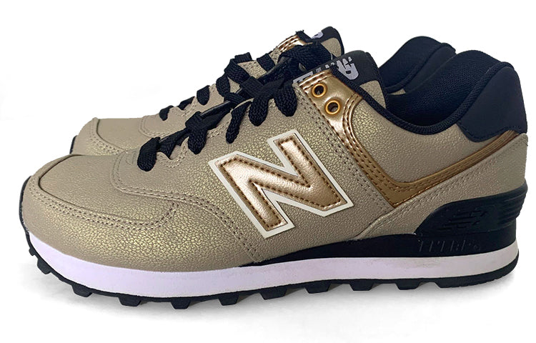 (WMNS) New Balance 574 Black/Gold WL574SFF