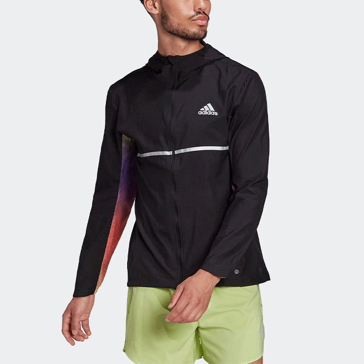 adidas Own the Run Colorblock Jacket Logo H61159