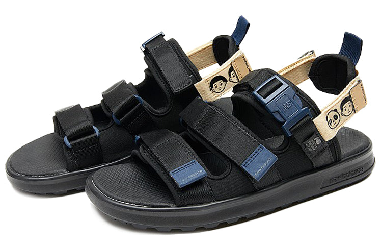 New Balance x Noritake 750 Sport Sandals Black SDL7502N