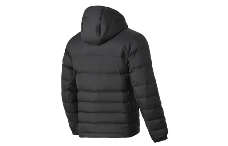 Li-Ning Logo Training Down Jacket 'Black' AYMQ033-1