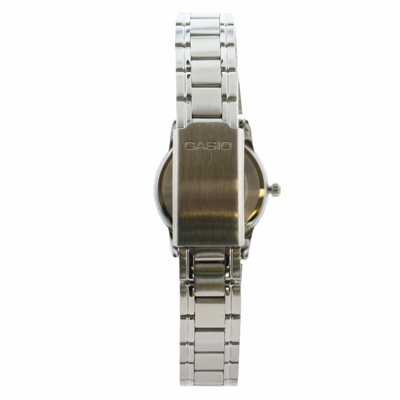 CASIO Quartz Stainless Steel Strap Waterproof Blue Watch Dial Blue Analog LTP-V002D-2B