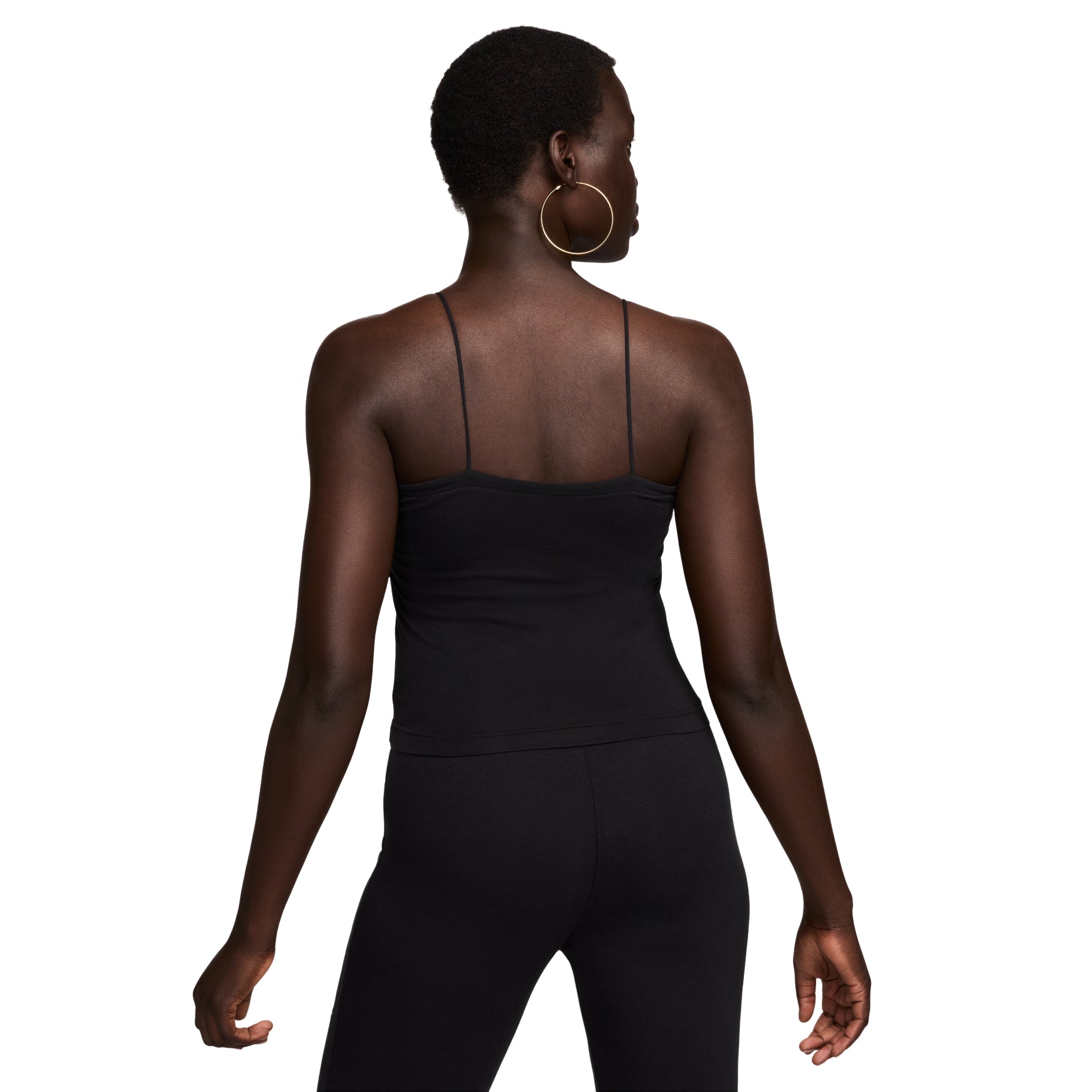 (WMNS) Nike Sportswear Chill Knit Top 'Black' FN3686-010