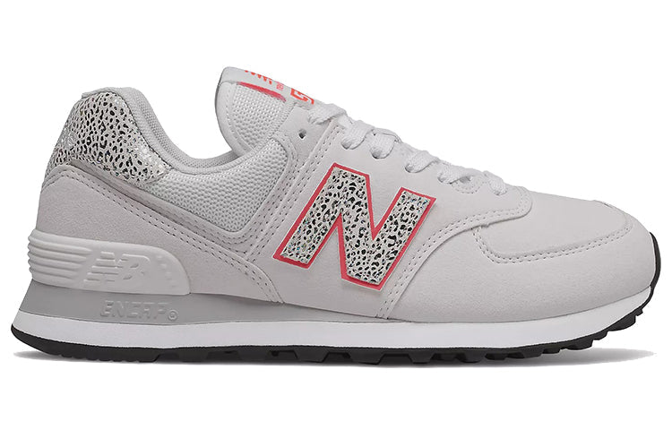 (WMNS) New Balance 574 Shoes White/Red WL574AP2