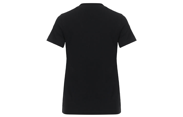 KENZO Eye Pattern Alphabet Printing Short Sleeve Black FA62TS8454YD-99