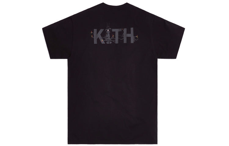KITH x Looney Tunes Crossover Wile E. Coyote Short Sleeve Unisex Black KH3804-100