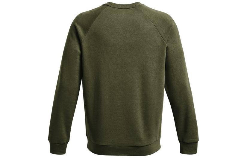 Under Armour Rival Fleece Crew Top 'Olive Green' 1379755-390