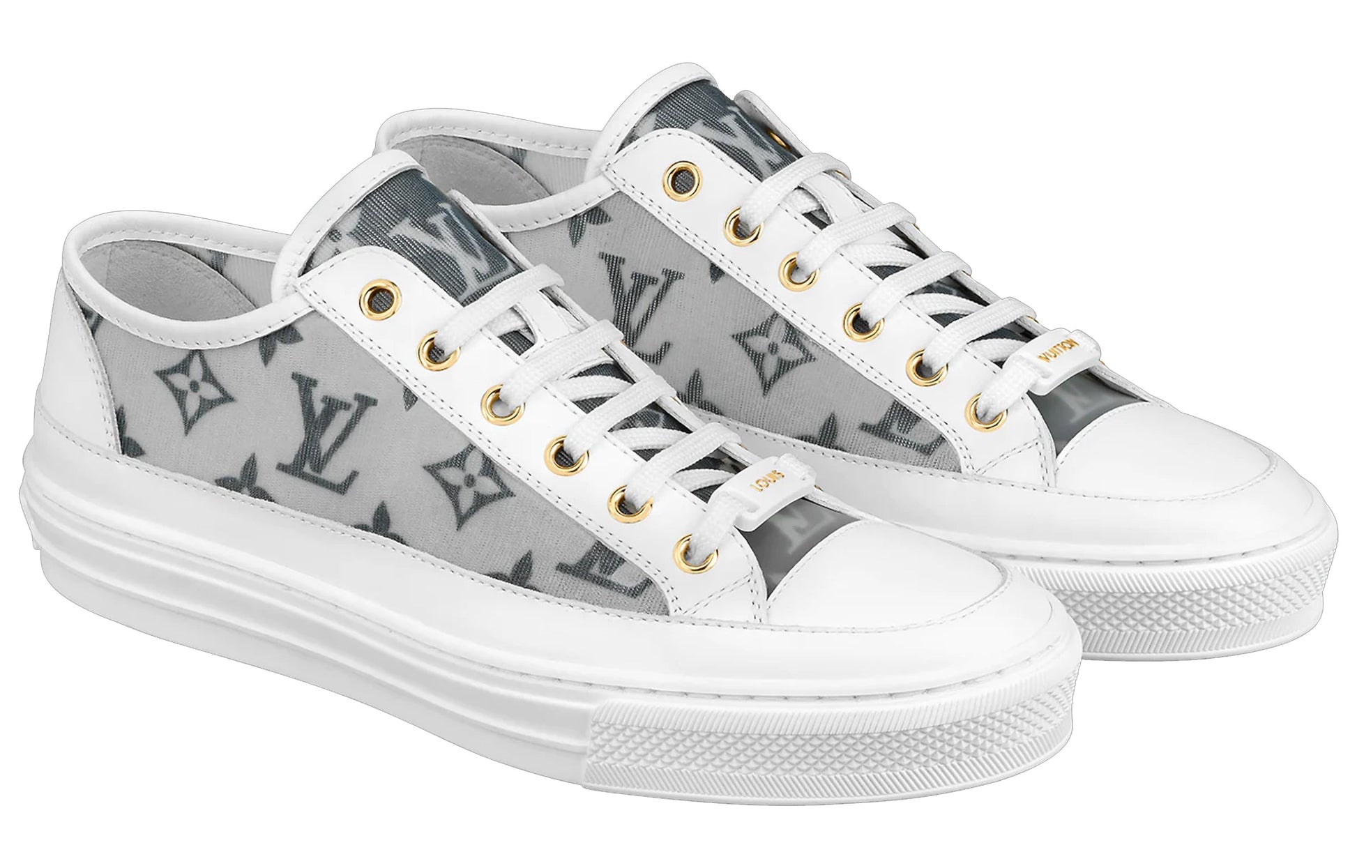 (WMNS) LOUIS VUITTON Stellar Sneakers 'Grey White' 1A8NMW
