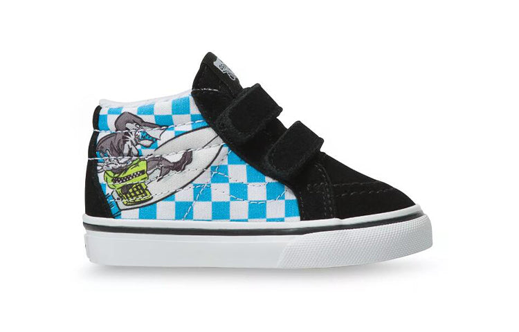 Vans SK8-Mid K Black/Blue VN0A5DXD3W6