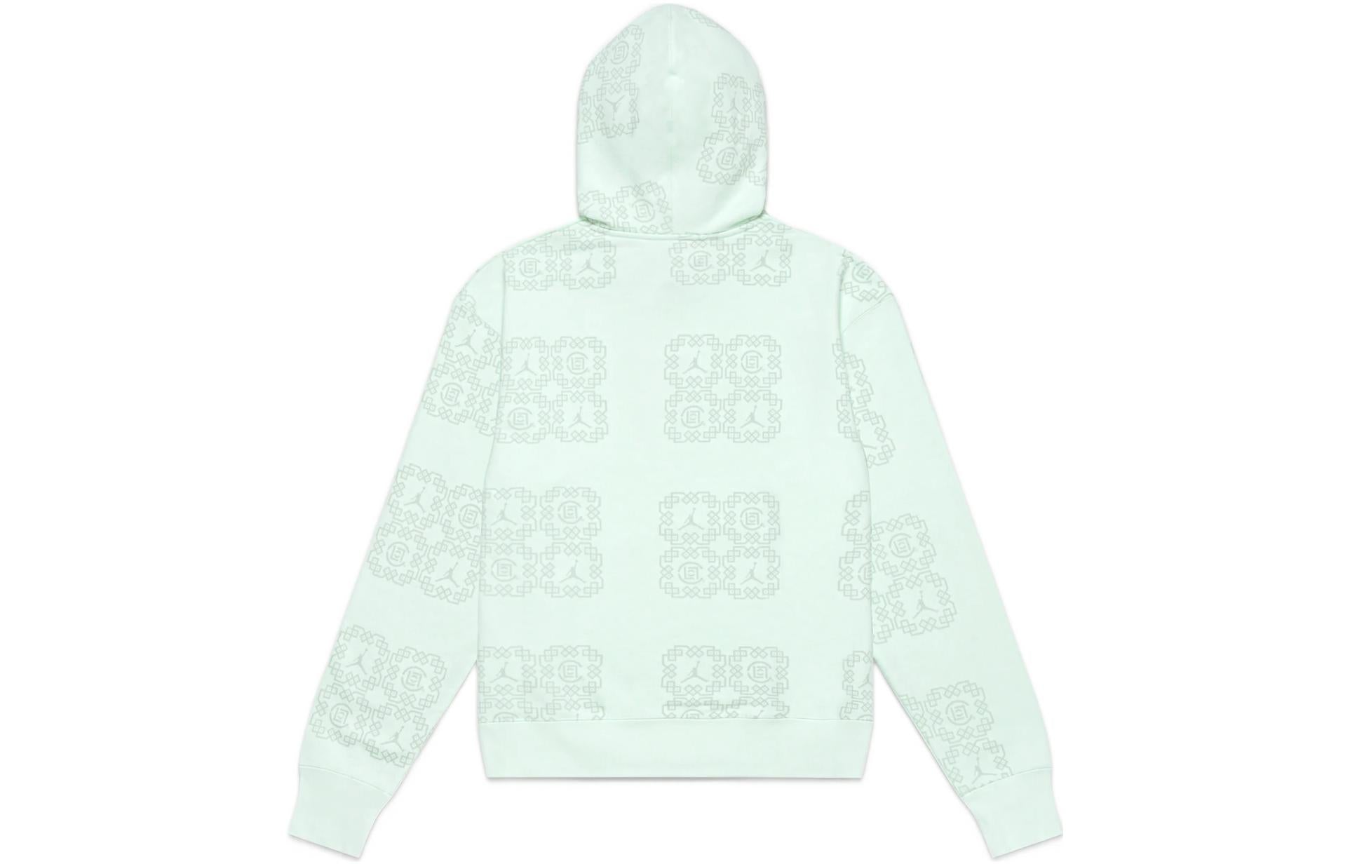 Air Jordan x Clot Jade Fleece Hoodie 'Barely Green' DO0007-394