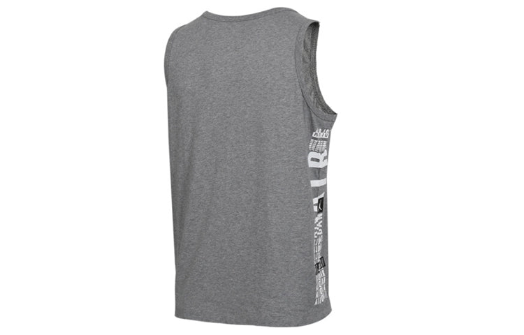 Air Jordan Sports Training Cotton Basketball Vest Men Grey BV6356-091