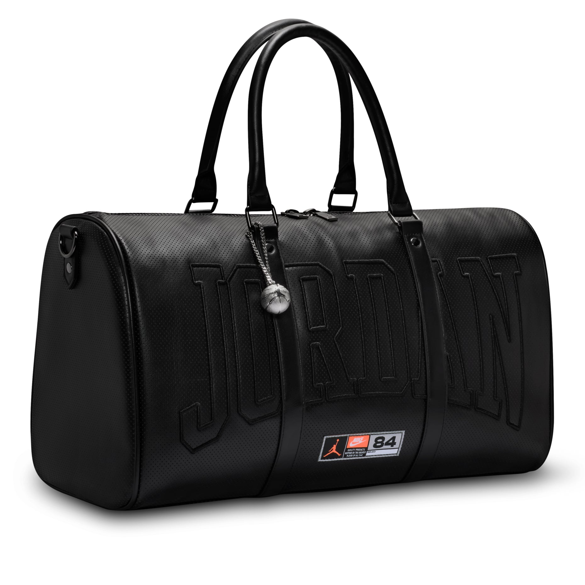 Jordan 25L Perforated Duffel Bag 'Black' IR8410-010