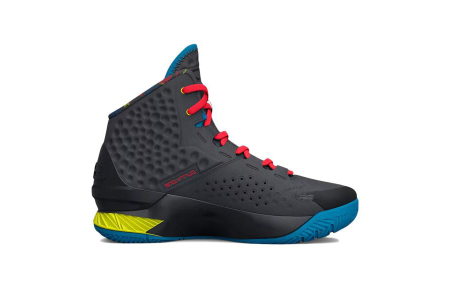 (GS) Under Armour Sour Patch Kids x Curry 1 Retro 'Pitch Grey' 3026432-100