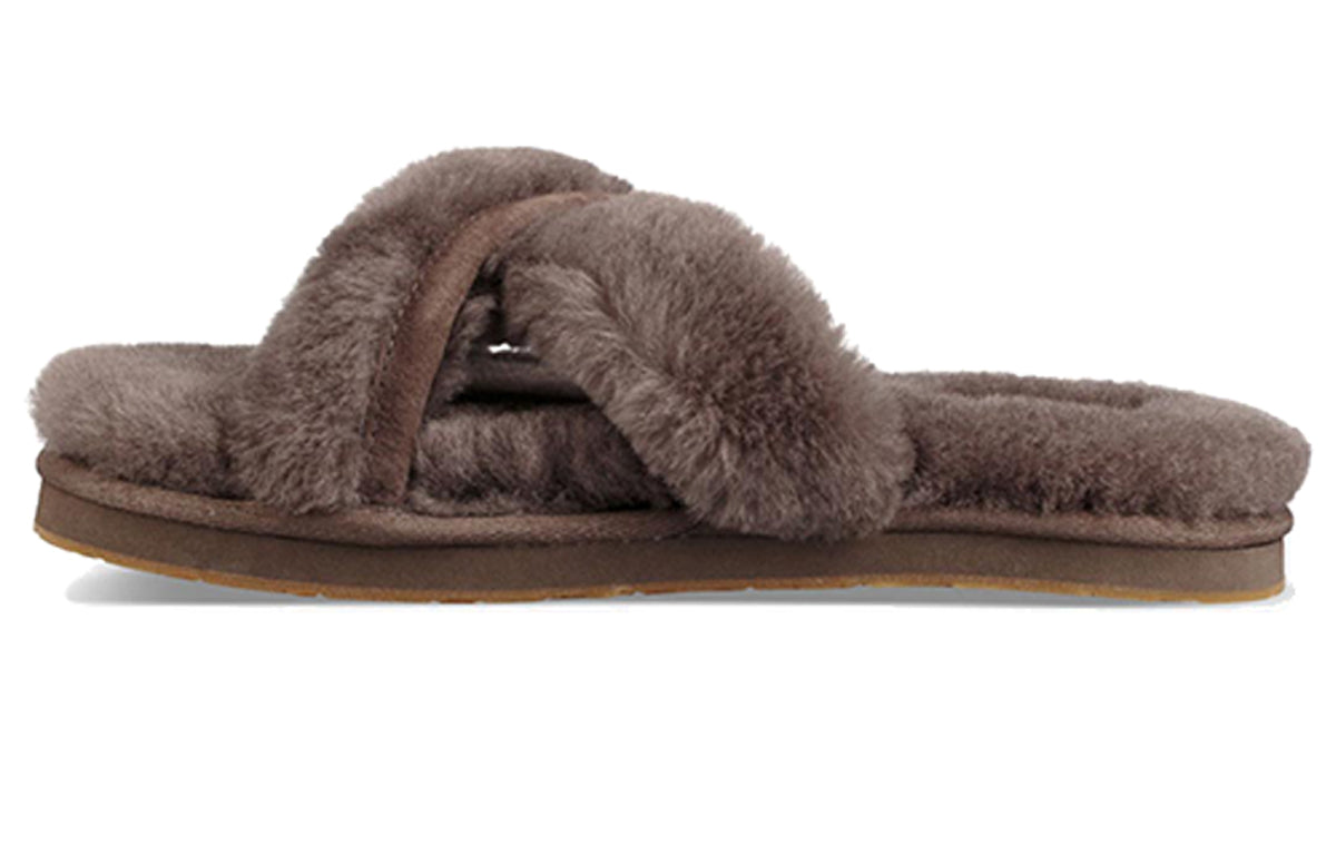 (WMNS) UGG Abela Coffee Slippers 1017548-SLA