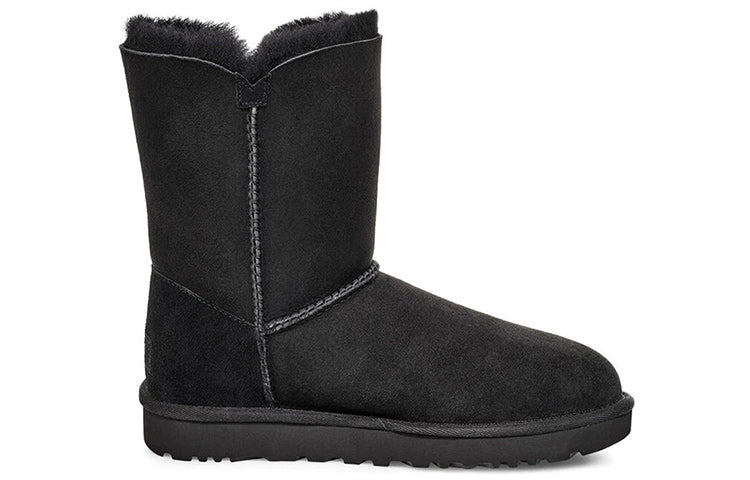 (WMNS) UGG Azalea Charm Snow Boots Black 1103129-BLK