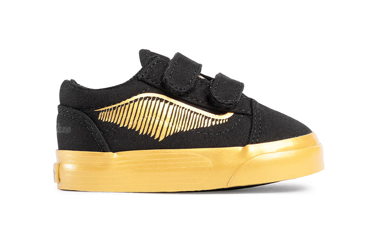 Vans Harry Potter x Old Skool V Toddler 'Golden Snitch' VN0A38JNV3K