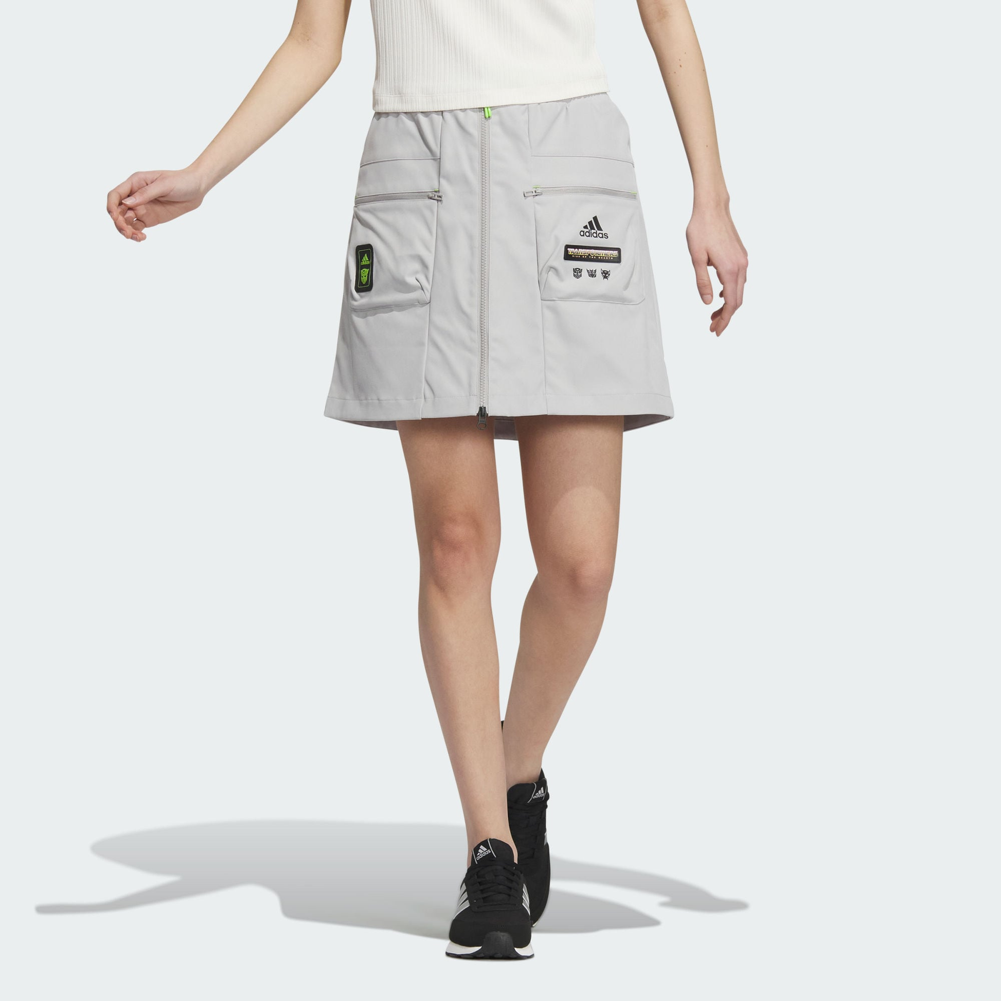 (WMNS) adidas Transformers Skirt 'Grey' IK3481