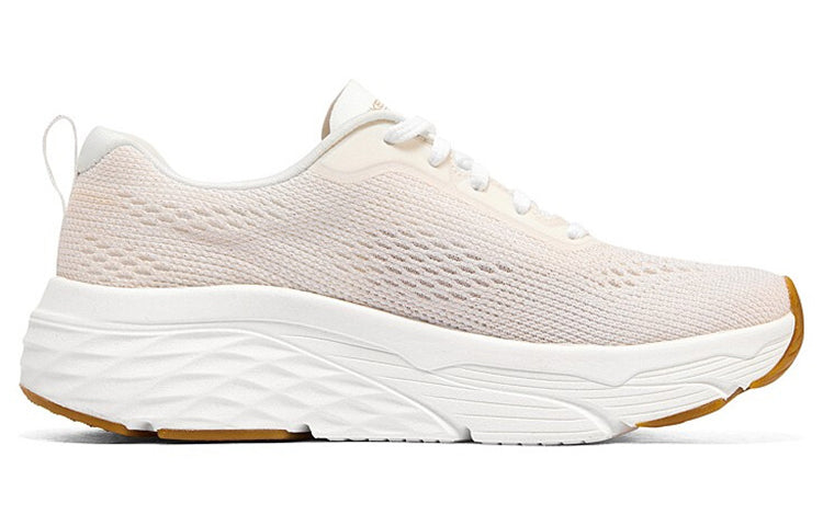 (WMNS) Skechers Max Cushioning Elite 'Cream White' 128533-WTRG