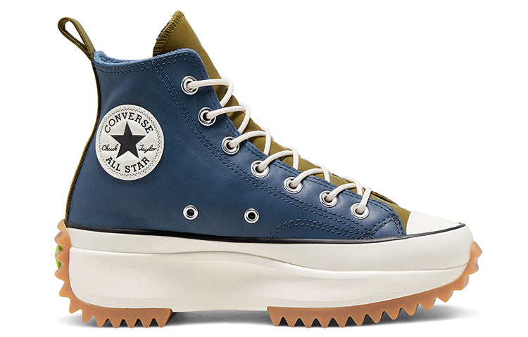 (WMNS) Converse Run Star Hike High 'Navy Gum' 568650C
