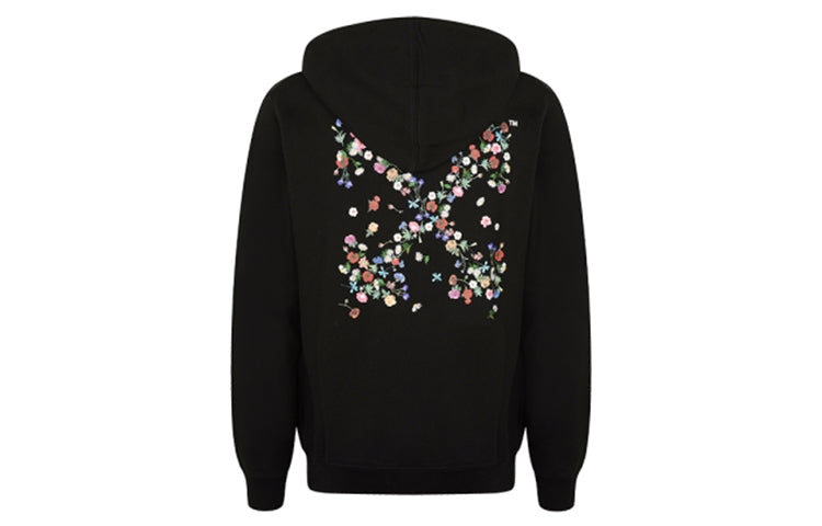 Off-White FW21 Alphabet Flower Ordinary Version Unisex Black OWBB035R21JER0031084-1
