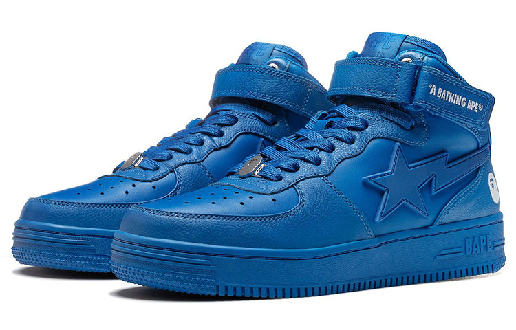 A BATHING APE Bape Sta Mid 'Blue' 1H70-191-003-BLUE