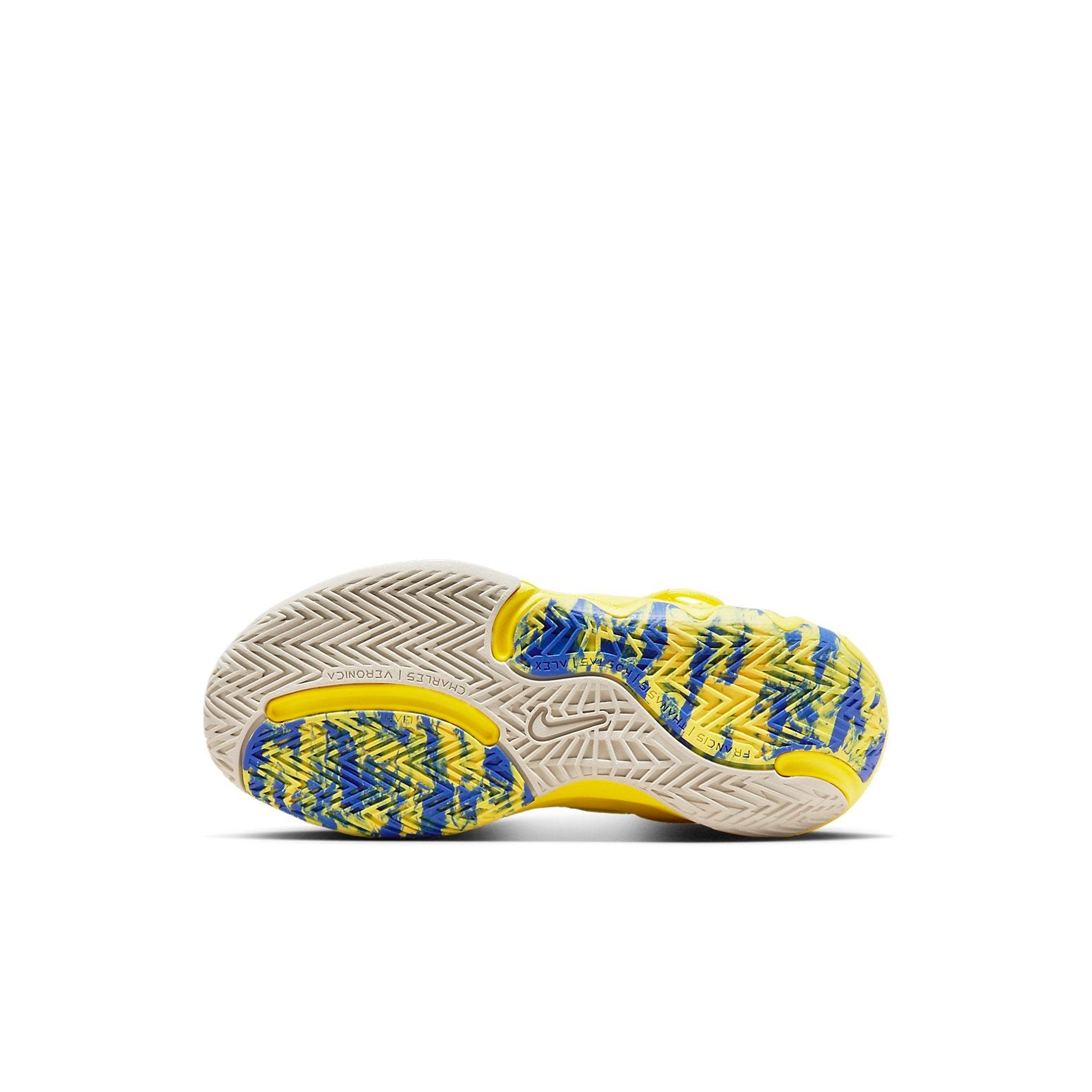 (PS) Nike Giannis Immortality 2 'Yellow Strike Laser Blue' DQ1942-700