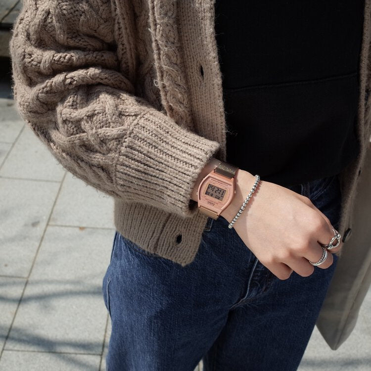 Casio Youth Digital Watch 'Pink Rose Gold' B640WMR-5A