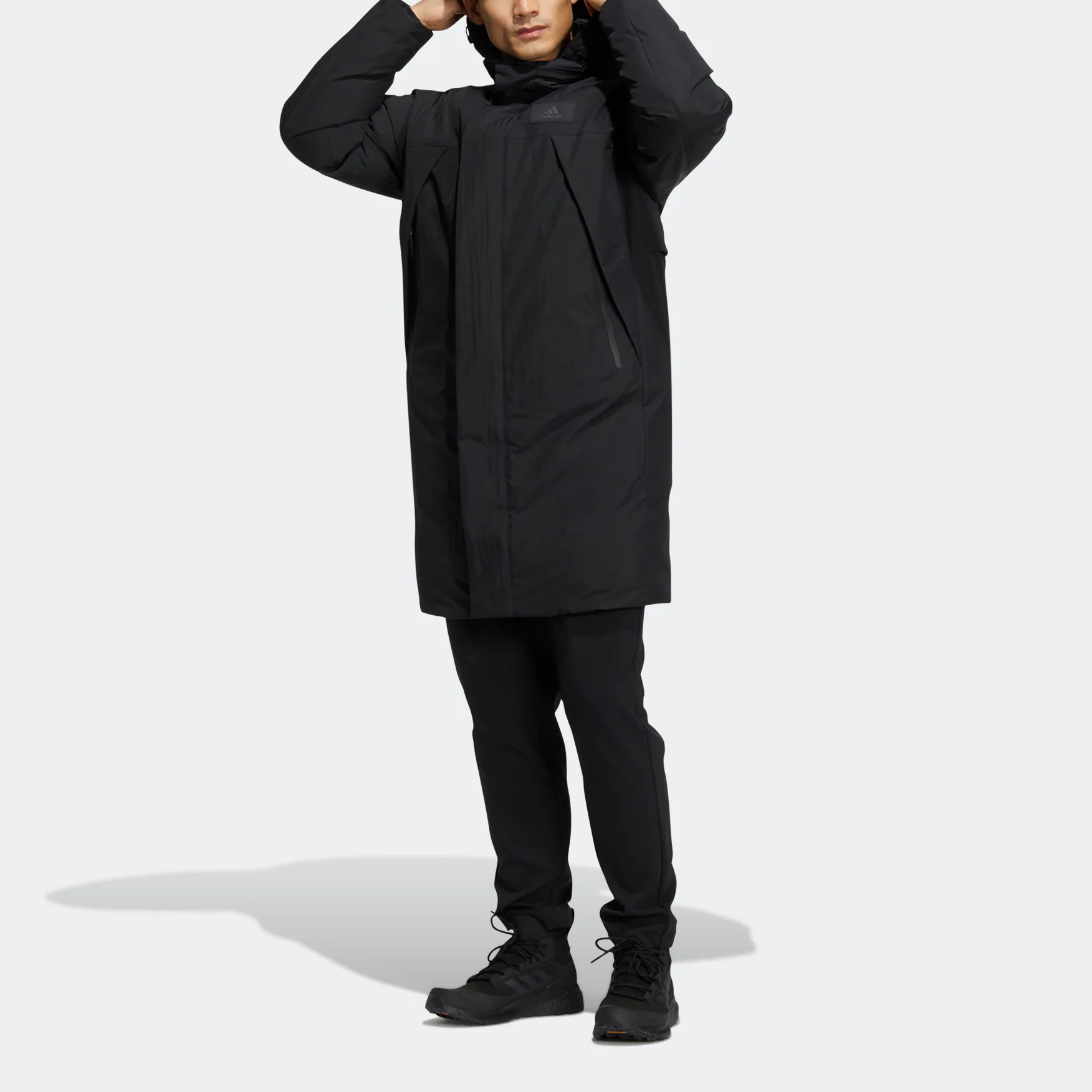 adidas Goose Down Coat Logo HR5233