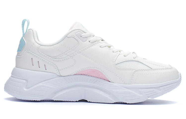 (WMNS) Li-Ning Running 'White Soft Pink Blue' ARSR054-2