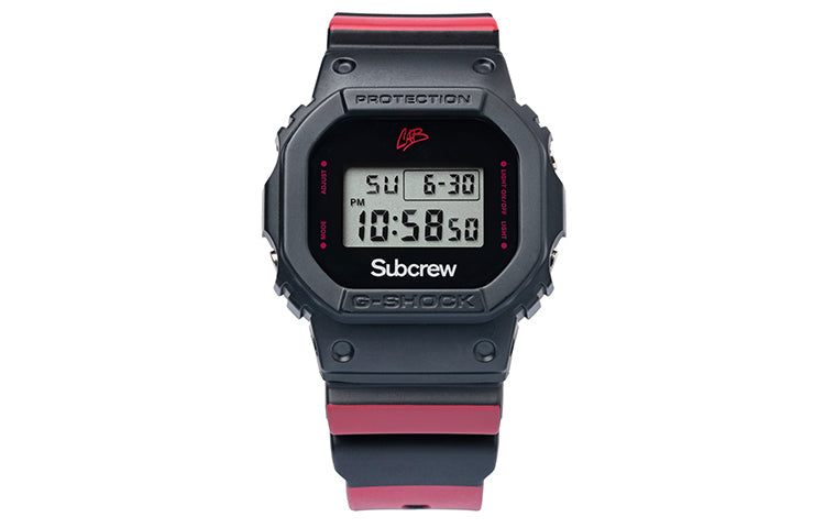 CASIO G-Shock Square 'Black' DW-5600SSC20-1PRSK8BAG