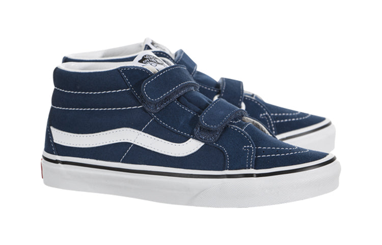 (GS) Vans Sk8-Mid 'Velcro Blue' VN0A38HHT2S