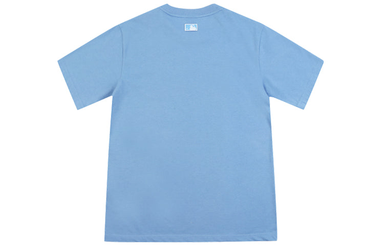 MLB LA Dodgers Los Angeles Dodgers Label Round Neck Short Sleeve Unisex Blue 31TS02031-07S