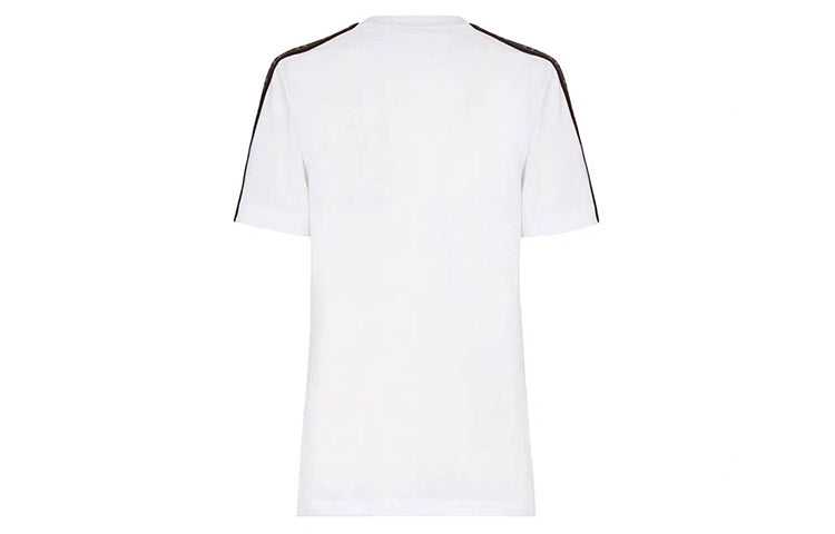 FENDI FFLogo White T-Shirt FS7088A5HQ-F0ZNM