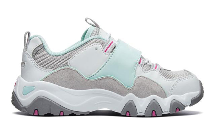 (GS) Skechers D'Lites 2.0 'Gray Green' 996458L-LGAQ