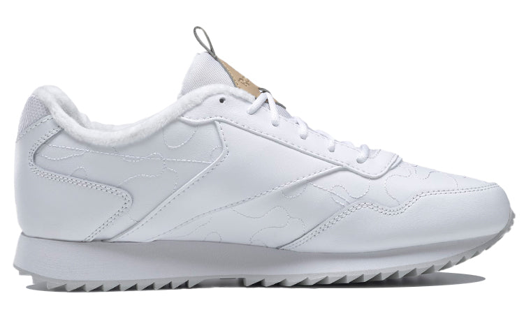 (WMNS) Reebok Royal Glide Ripple 'White Brown' GZ1422