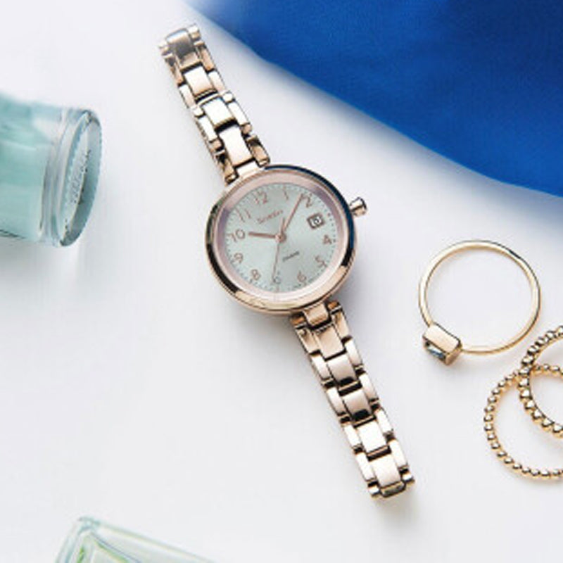 CASIO SHEEN Solar Powered Gold Analog SHS-D200CG-4B2PR