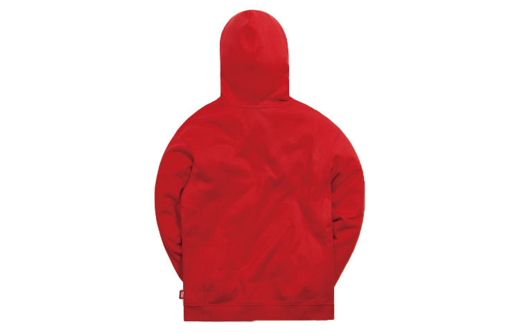 KITH x Coca Cola Crossover Logo Embroidered hooded Drawstring Unisex Red KH2524-110