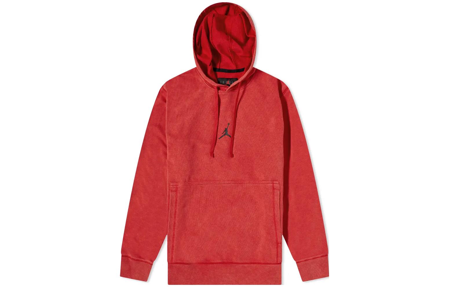 Air Jordan Dri-FIT Fleece Pullover Hoodies 'Red' DA9860-687