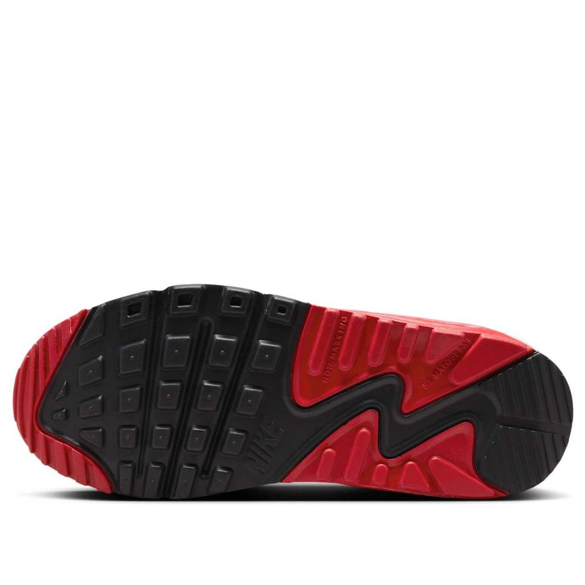(GS) Nike Air Max 90 'Burgundy Crush Black University Red White' HF6358-600
