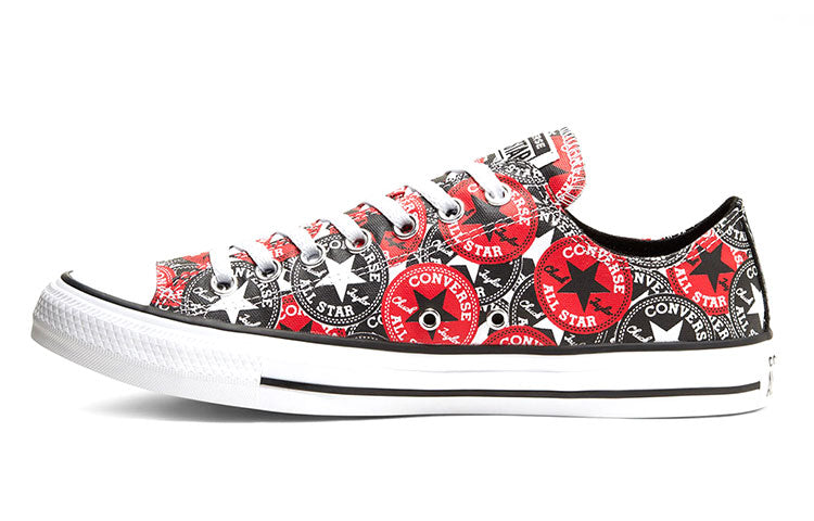 Converse Chuck Taylor All Star Low 'Allover Mix Logo Play' 166986F