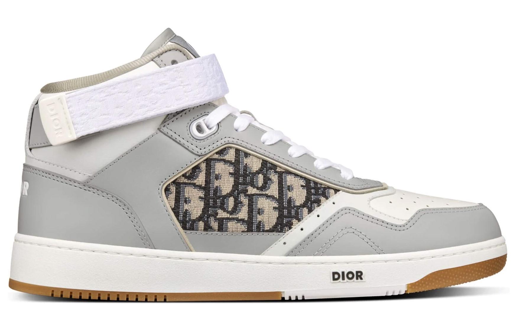 DIOR B27 High Top 'Grey White' 3SH132ZIR_H165