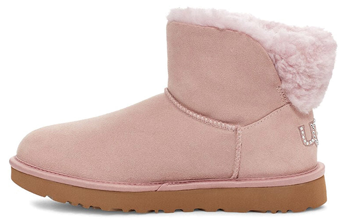 (WMNS) UGG Classic Bling Mini 'Pink' 1118839-PCRY