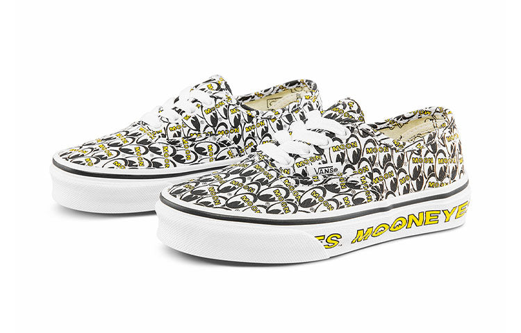 (PS) Vans x Mooneyes Authentic 'Black White Yellow' VN0A3UIVYB2
