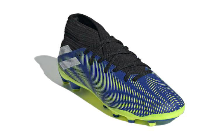 (GS) adidas Nemeziz 3 HG Soccer Cleats 'Blue Green' FY7622