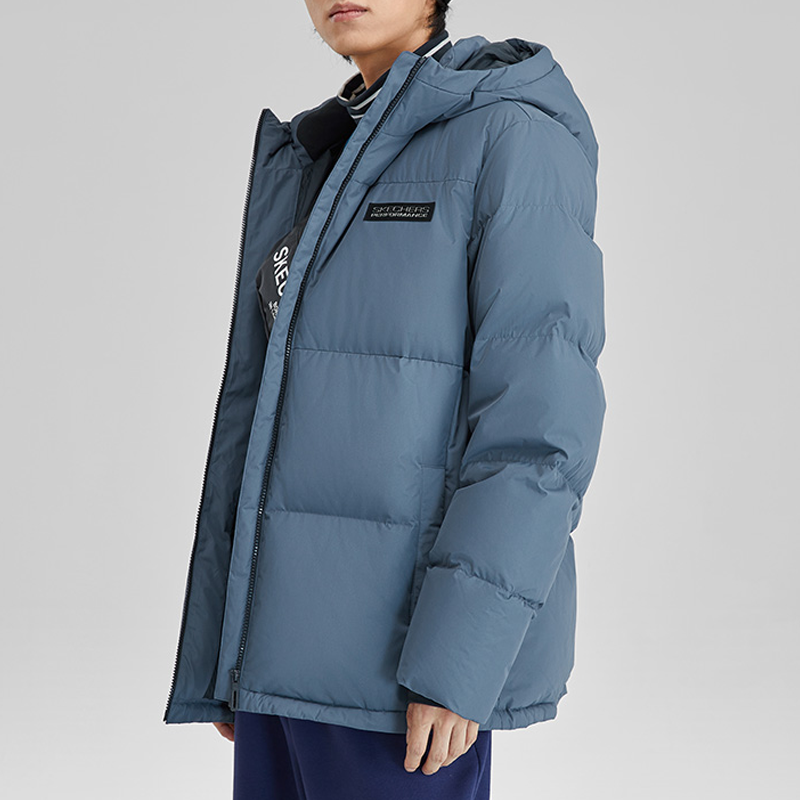 Skechers Warm Outdoor Waterproof Down Jacket 'Teal' P423M126-0167